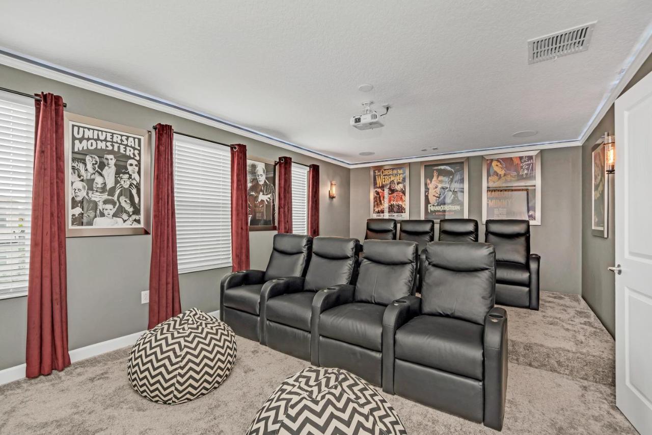 Large Villa, Private Poolgame Roommovie Theater Kissimmee Exteriör bild