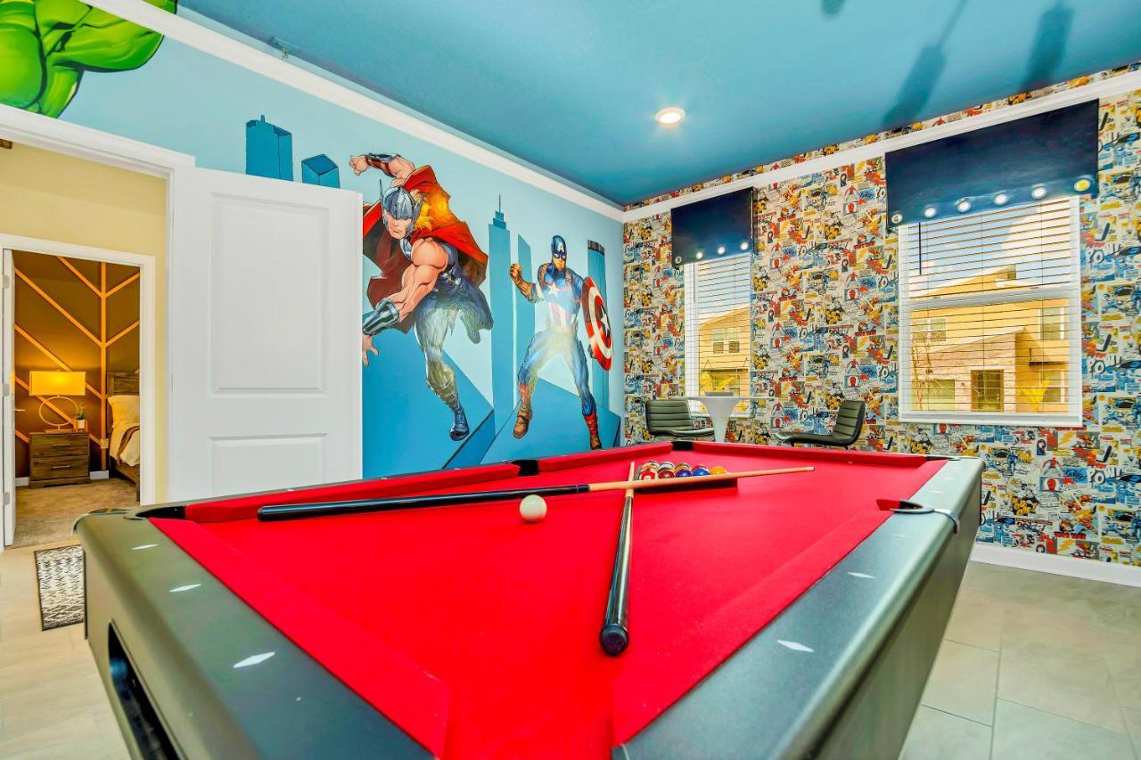 Large Villa, Private Poolgame Roommovie Theater Kissimmee Exteriör bild