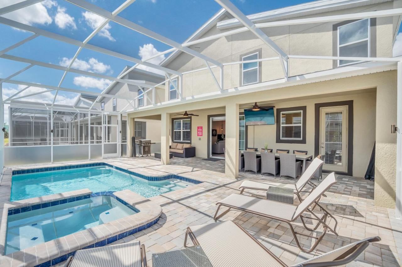 Large Villa, Private Poolgame Roommovie Theater Kissimmee Exteriör bild